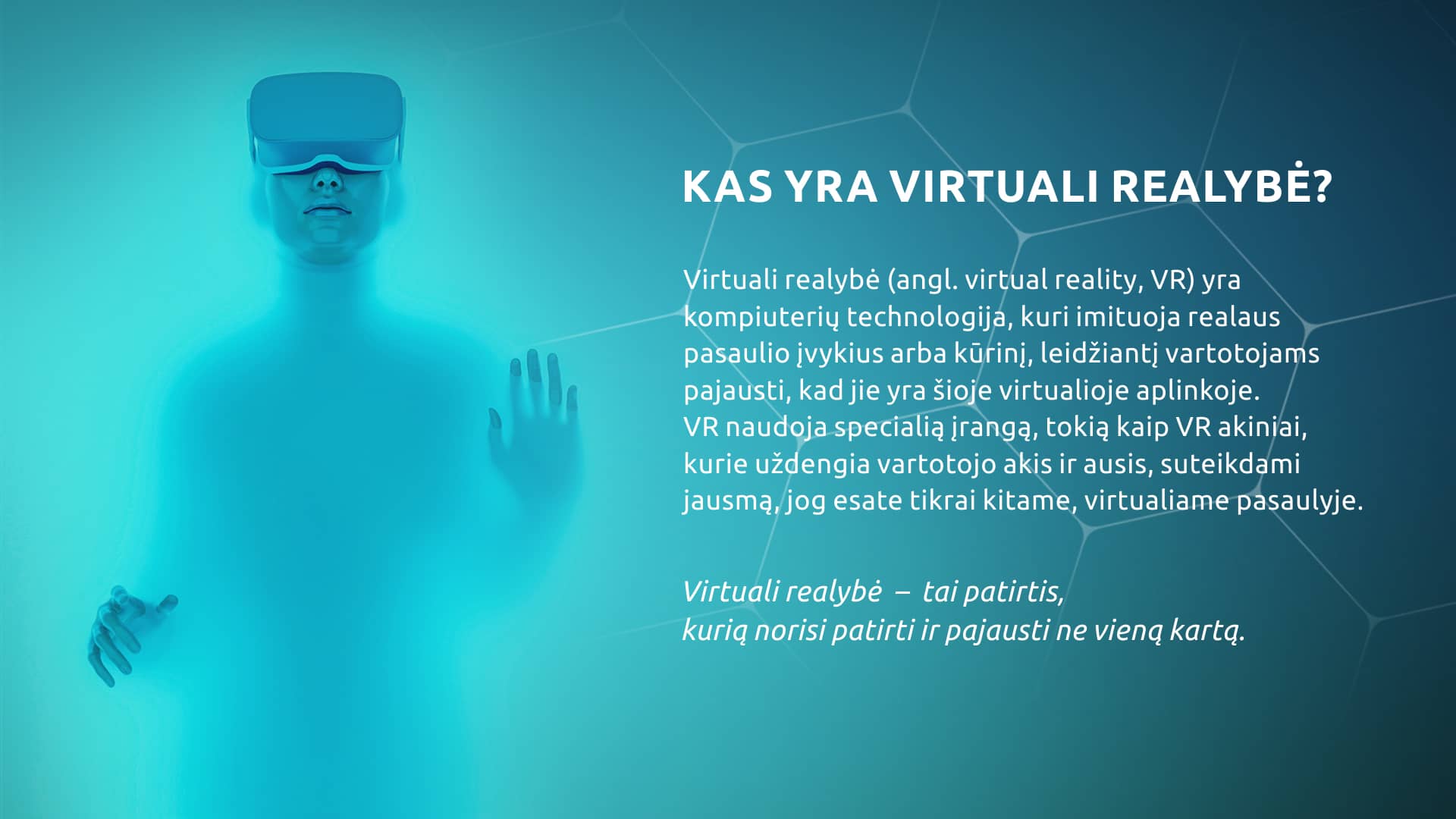 Kas Yra Virtuali Realybe Hexa Cinema