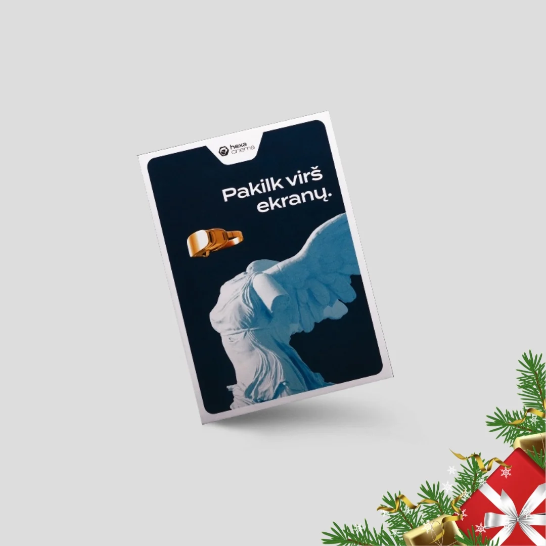 Dovanų kuponai skirti virtualios realybės filmams elektroninis