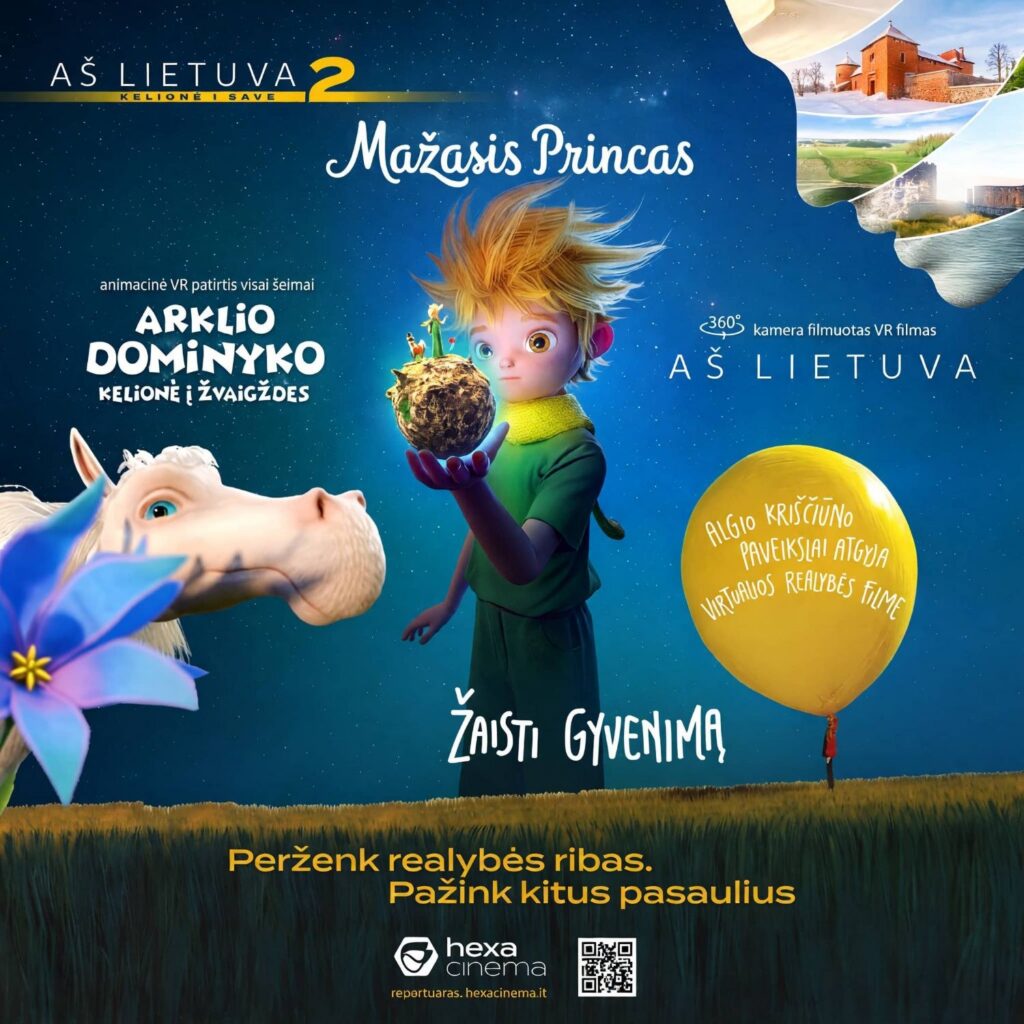 Elektroninis dovanu kuponas filmu kolazas